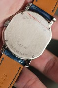 23年全套附件 DANIEL ROTH 丹尼尔·罗斯 368.X.60系列 表径38X41相当圆形40mm 手动机械表 18K白金 原镶钻石 月相功能 动能显示 原价50万左右  原始品99新 现在好价出