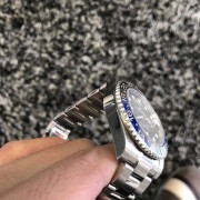 劳力士116710蓝黑圈，17年大全套全长，表链全膜未使用