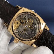 江诗丹顿5300S/000R-B055和韵系列手动男士机械腕表，，全套附件齐全片纸不少，连手套都有，原装大木盒