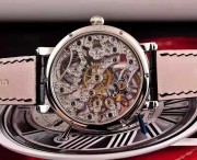 雅典Ulysse Nardin MAXI镂空表 手动机械男表，表径：45MM