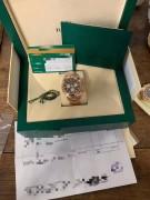 劳力士116505  玫瑰金黑面 17年大全套带发票 原始极品成色