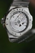 21年原始品98新全套全长 萧邦 阿尔卑斯雄鹰 萧邦 雪山傲翼 298600-3001 Alpine Eagle蓝盘，超耐看造型，41mm表径，盘面纹路像鹰的羽毛，颜值无敌 公价117000