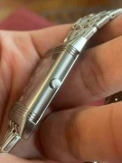  积家翻转Reverso 稀有黑/灰阿拉伯数字盘面 刻度/指针自然氧化至南瓜黄 中号尺寸23.5X39mm中性款 原装稀有特殊款磨砂面钢表链 表链全长 特殊面Reverso可遇不可求