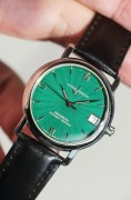 稀缺款 Ulysse Nardin 雅典圣马可系列 表盘33mm 绿色搪瓷面 手工玑镂面 自动机械 该系列绿色是最稀缺的颜色