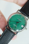 稀缺款 Ulysse Nardin 雅典圣马可系列 表盘33mm 绿色搪瓷面 手工玑镂面 自动机械 该系列绿色是最稀缺的颜色