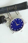 PIAGET 伯爵 宝石面 青金石面 18K白金 手动机械 女士腕表 全原装原始品 新表带马上就做好了 可以免费抛光达到99新 可以送礼