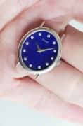 PIAGET 伯爵 宝石面 青金石面 18K白金 手动机械 女士腕表 全原装原始品 新表带马上就做好了 可以免费抛光达到99新 可以送礼