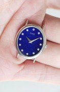 PIAGET 伯爵 宝石面 青金石面 18K白金 手动机械 女士腕表 全原装原始品 新表带马上就做好了 可以免费抛光达到99新 可以送礼