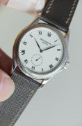 PATEK PHILIPPE 百达翡丽 5115G-001 大明火珐琅盘，奶白色表盘很耐看，18k白金材质，巴黎钉修饰表圈，35mm表径 完美品单表