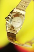 CARTIER 卡地亚山度士系列 自动机械表 18K黄金 表径24X35mm 腕周170左右 整表97克重 可以免费抛光到99新可以送礼