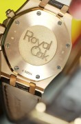 AP 爱彼 AUDEMARS PIGUET 皇家橡树，26331OR.OO.D821CR.01，19年大全套带票据，双表带。41毫米玫瑰金自动机械计时，原价320000，现货好价出