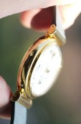 官方保养好在保 万国 18K黄金 自动机械 计时+万年历+月相功能 上手很复古 很有味道 表径39mm