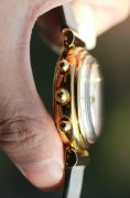 官方保养好在保 万国 18K黄金 自动机械 计时+万年历+月相功能 上手很复古 很有味道 表径39mm