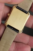 VC 江诗丹顿 Vacheron Constantin  18K黄金 手动机械表 表径35X26mm含表耳不含把头 全原装 18K金立体刻度 玑镂盘面 巴顿针 休闲优雅
