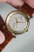 原始品 VC 江诗丹顿 Vacheron Constantin  水滴表耳 手动机械表 18K黄金 大号的33mm表径  全原装完美成色