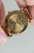 原始品 VC 江诗丹顿 Vacheron Constantin  水滴表耳 手动机械表 18K黄金 大号的33mm表径  全原装完美成色