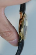 ¥36500 宝珀1106-1430-55手动机械腕表表径36mm Cal.FP1106机芯日期显示，动储显示，小秒盘1K金阿拉伯数字立体时标及剑形指针超薄款，单发条盒，动储却达100小时FP1106机芯源于经典名芯FP1150罕见稀有款，36mm完美正装中古表尺寸可遇不可求。。。参考公价12.5万