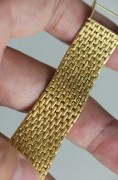 老钱风 AP 爱彼 整表18K黄金 手动机械 31mm表径 钻石刻度 针针也镶嵌钻石 全长188mm 扣起来178-185mm可调 整表重84克 原价25万左右 现在好价出