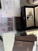 ¥168000 21年全套 原始品99新 公价370700 百达翡丽GONDOLO系列 型号5098P-001 手动机械 32x42mm表径  950铂金材质  21年全套附件  带徐老师库存未使用的证书