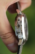 全套附件 原始品 朗格405.035 朗格大头 朗格萨克森系列 Datograph，41mm表径，铂金950材质，动储60小时，两眼计时，大日历窗日历，银白色两眼与黑盘形成完美撞色盘面，机芯设计错落有致，层峦叠嶂犹如一座微缩的城市，工价94万多，2017年原始品 全套附件 950铂金折叠扣