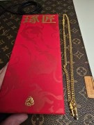 黄金项链  私人定做  孤品  56CM长  整链75克