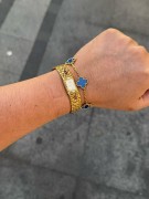 VC 江诗丹顿 Vacheron Constantin 编织带 石英机芯 女士腕表 男士可当手链 17.5厘米腕周 原镶钻石