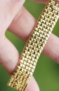 VC 江诗丹顿 Vacheron Constantin 编织带 石英机芯 女士腕表 男士可当手链 17.5厘米腕周 原镶钻石