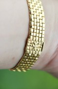 VC 江诗丹顿 Vacheron Constantin 编织带 石英机芯 女士腕表 男士可当手链 17.5厘米腕周 原镶钻石