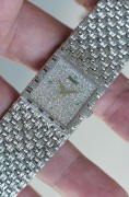 PIAGET伯爵 18k白金 表径宽23mm 手动机械  整表103.9克  原钻  周腕190mm 原价50万左右 现在好价出