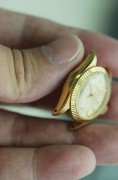 原始品 劳力士 Rolex 6619，18k黄金，自动机械女表，表径26mm左右，金色盘，金色刻度金色指针，全自动1130机芯，走时准确功能好，表头机芯全原装，表带和扣后换非原装，非常少见的款，喜欢的来。