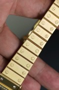 SANTOS DE CARTIER 卡地亚山度士2960，自动机械 29X41mm表径 整表18K黄金 原镶钻 无字天书面 盘面自然氧化 腕周190mm 整表139克 全贵金属原钻的山度士存量很少 可遇不可求