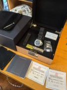 沛纳海PAM00087，T面，蓝盘，1000米防水，限量500只，全套大盒子，好几年都遇不到的好东西