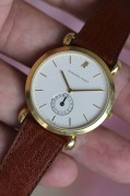 AP 爱彼 AUDEMARS PIGUET 18K黄金 水滴表耳 手动机械表 日历功能 表径32mm 稀缺款
