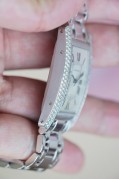 Cartier Tank Américaine 卡地亚美国坦克系列 整表18K白金原镶钻  型号: WB7026L1