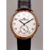 Girard Perregaux 芝柏1966系列  18K玫瑰金 低温大明火珐琅表盘 自产自动机械机芯 未使用全套附件齐全