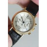 Breguet 宝玑3237BA 18k黄金 36mm表径 Lemania2310机芯的代表作品 Daniel Roth 设计 存世量极低  原始品98新 极具收藏价值与艺术观赏性