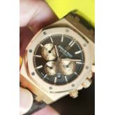 AP 爱彼 AUDEMARS PIGUET 皇家橡树，26331OR.OO.D821CR.01，19年大全套带票据，双表带。41毫米玫瑰金自动机械计时，原价320000，现货好价出
