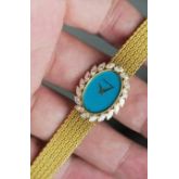 原钻 VC 江诗丹顿 Vacheron Constantin 手动机械表 27*21mm表径 18K黄金  原镶钻 腕周160mm 扣起来155mm 巴黎高定款 表壳表扣都有老鹰头750贵金属印记  原价100万以上 现在好价出
