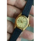原始品 劳力士 Rolex 6619，18k黄金，自动机械女表，表径26mm左右，金色盘，金色刻度金色指针，全自动1130机芯，走时准确功能好，表头机芯全原装，表带和扣后换非原装，非常少见的款，喜欢的来。
