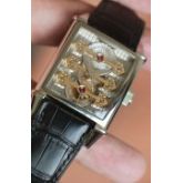 芝柏 VINTAGE1945系列 99870-53-000-BA6A，三金桥陀飞轮，客户一手基本闲置没戴，原始品98新没打开过，超级大全套附件 ，18K白金材质，自动机械腕表，32mm*48mm表径 不含把头，含表耳，折叠表扣，公价 189.4万。