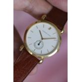 AP 爱彼 AUDEMARS PIGUET 18K黄金 水滴表耳 手动机械表 日历功能 表径32mm 稀缺款